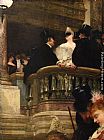 Henri Gervex Le Bal de l'Opera painting